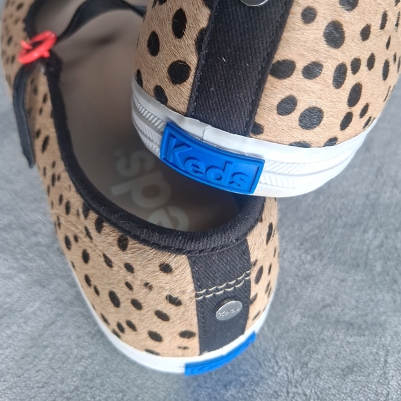 Keds Flats Womens Mary Jane Cow Tan Leather Square Toe Adjustable Buckle 8.5 M - Picture 10 of 15